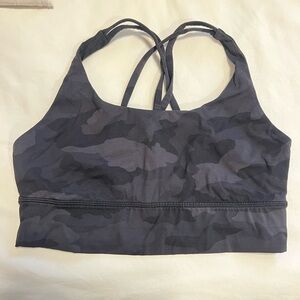 Lulu camo sports bra